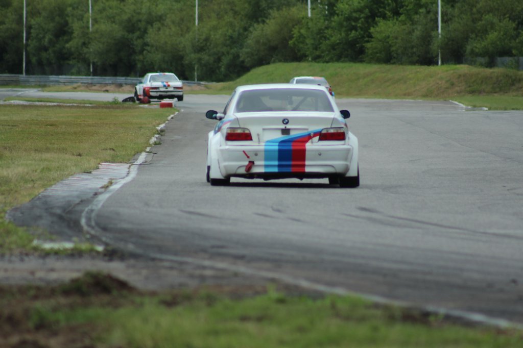 Bent Dyhre Hansen måtte desværre se Brian Mikkelsen og Mick Søgaard forsvinde ud i horisonten – i hvert fald i det tørre Heat 3
(Foto: JJ Media)